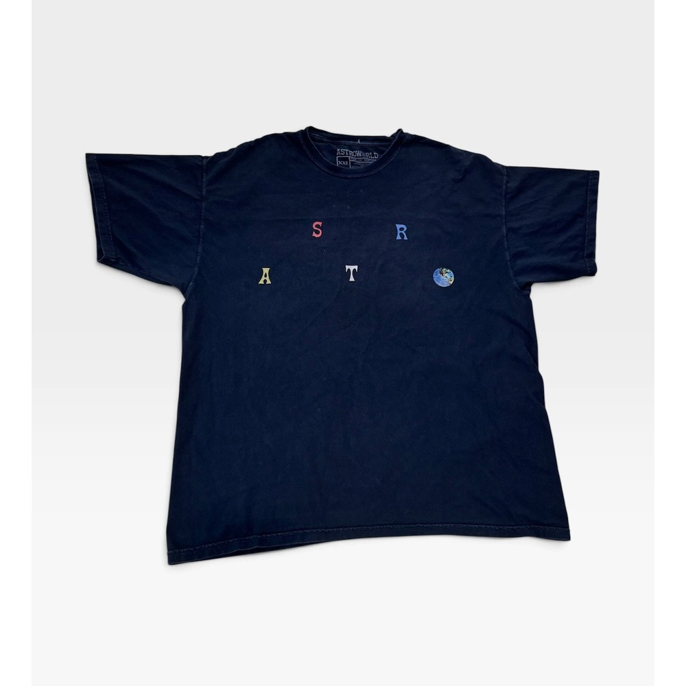 Travis Scott Astroworld Wish You Were Here T Shirt XXL Cactus Jack Black Tee